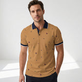 Serno | Męska koszulka polo ze wzorem stylowy design i letni komfort