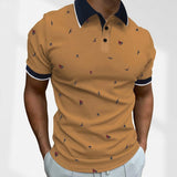 Serno | Męska koszulka polo ze wzorem stylowy design i letni komfort