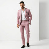 Serno | Elegancki garnitur męski slim fit dwuczęściowy