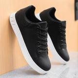 Serno | Męskie casualowe sneakersy z niską cholewką i sznurowaniem