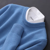 Serno | Męski sweter kaszmirowy klasyczny elegancki komfort premium