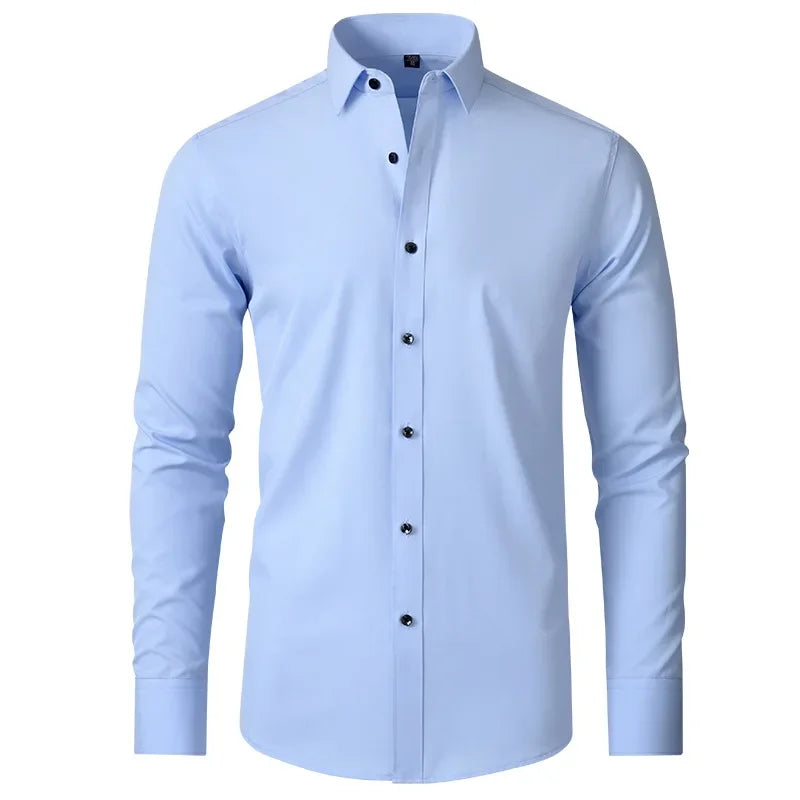 Serno | Męska koszula elastyczna slim fit komfort i elegancja na co dzień