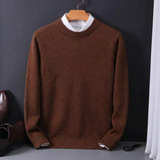 Serno | Męski sweter kaszmirowy klasyczny elegancki komfort premium