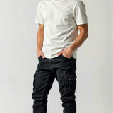 Serno | Spodnie cargo męskie slim fit nowoczesny styl casual