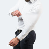 Serno | Męska koszula elastyczna slim fit komfort i elegancja na co dzień